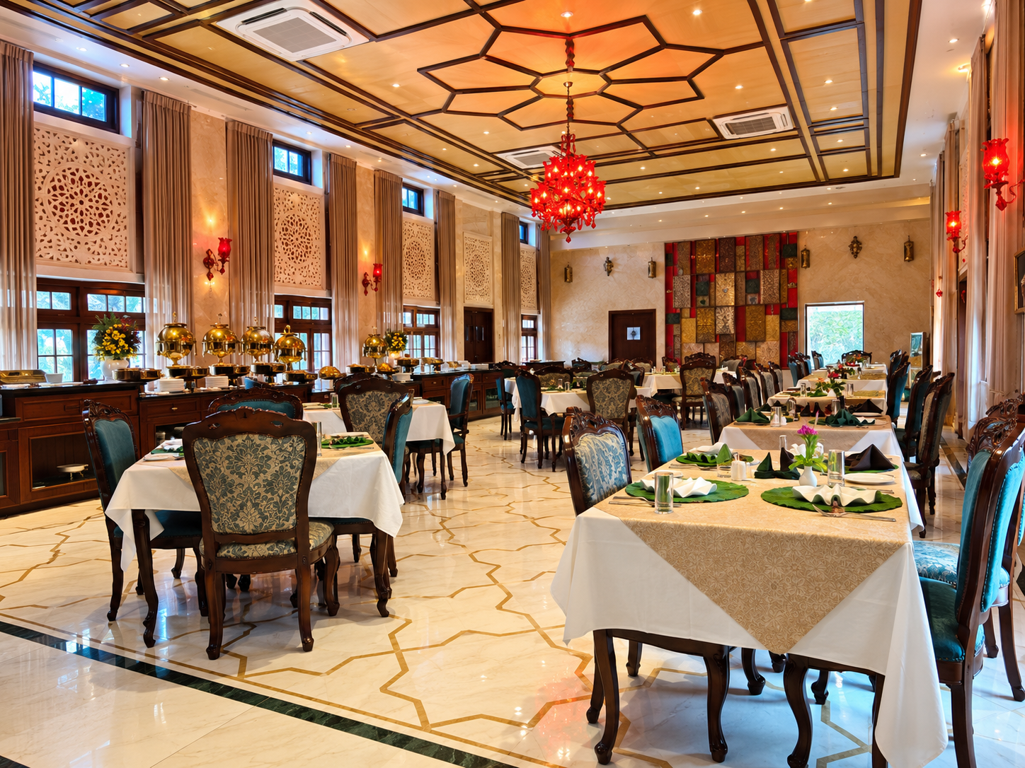 Maharajwada dining photos at Samrat Vikramaditya Heritage Ujjain
