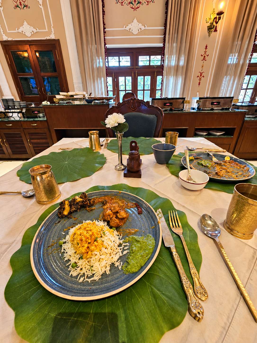 Kailash rooftop dining photos at Samrat Vikramaditya Heritage Ujjain